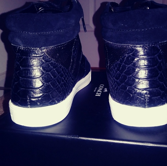 Coach Patchwork Boots - Picture 2 of 5